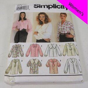 Simplicity 8620 sewing pattern Blouse, Shirt UNCUT Size 18-22